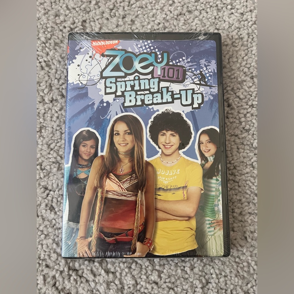 BRAND NEW & SEALED Zoey 101 Spring Break Up DVD: Jamie Lynn Spears 2008
